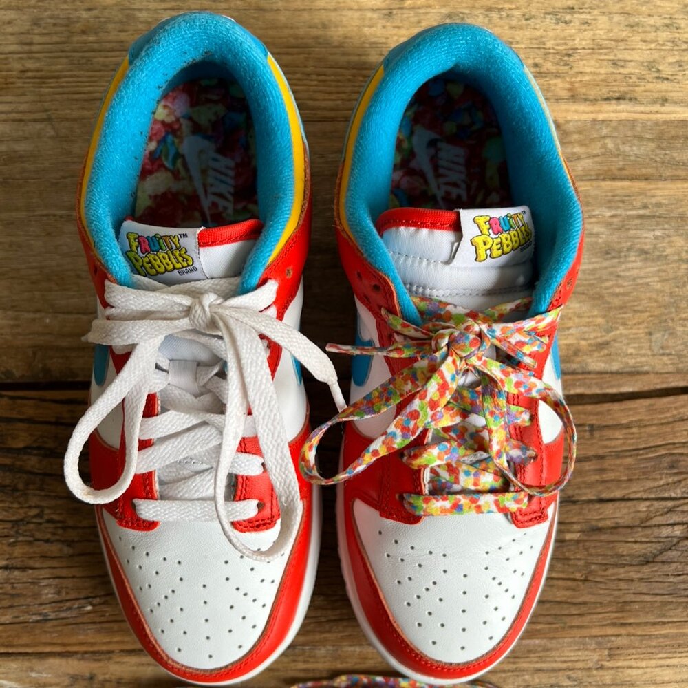 Nike Dunk Low QS LeBron James Fruity Pebbles 6Y